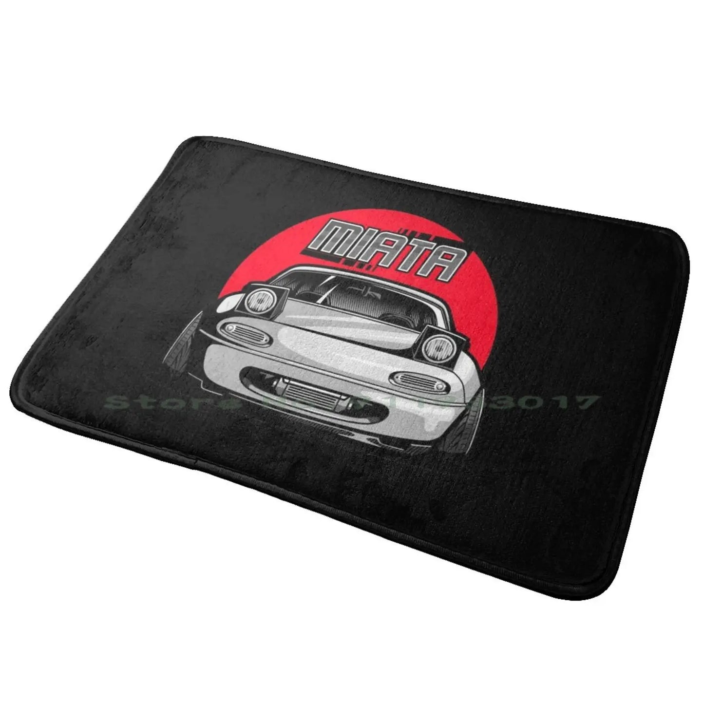 Mazda Mx-5 Miata Entrance Door Mat Bath Mat Rug Miata Rotary Mazda Mx5 Roadster Jdm Oldschool Drift Car Mx 5 Cabrio Japanese